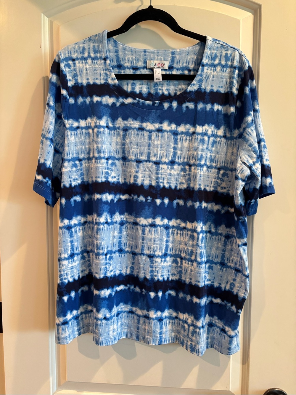 Denim&Co Jersey Elbow length Top